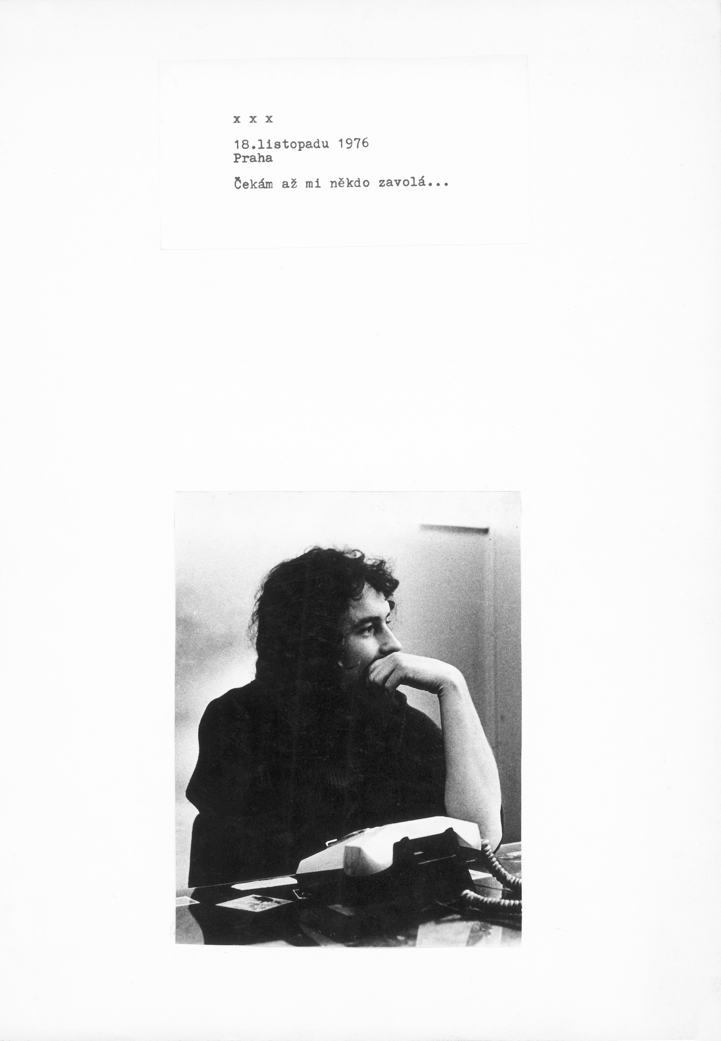 Untitled, 18. 11. 1976, Prague
