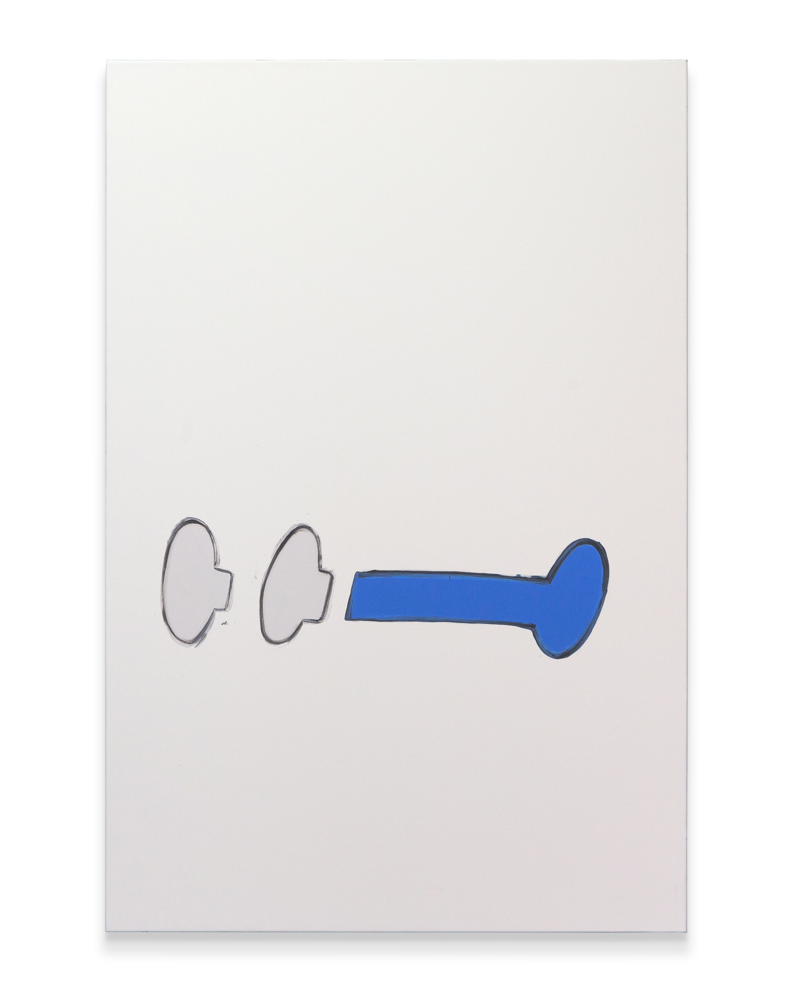 Untitled (hopscotch stone), 2021