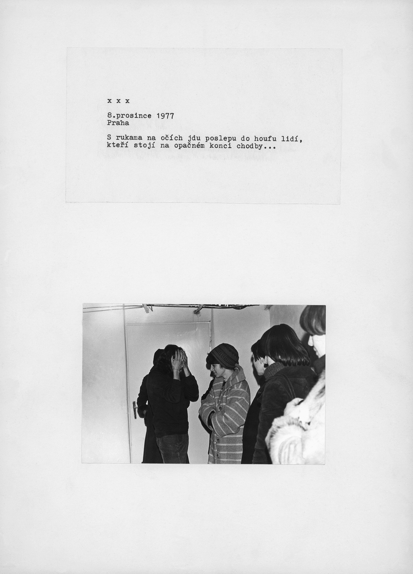 Untitled, 8. 12. 1977, Prague