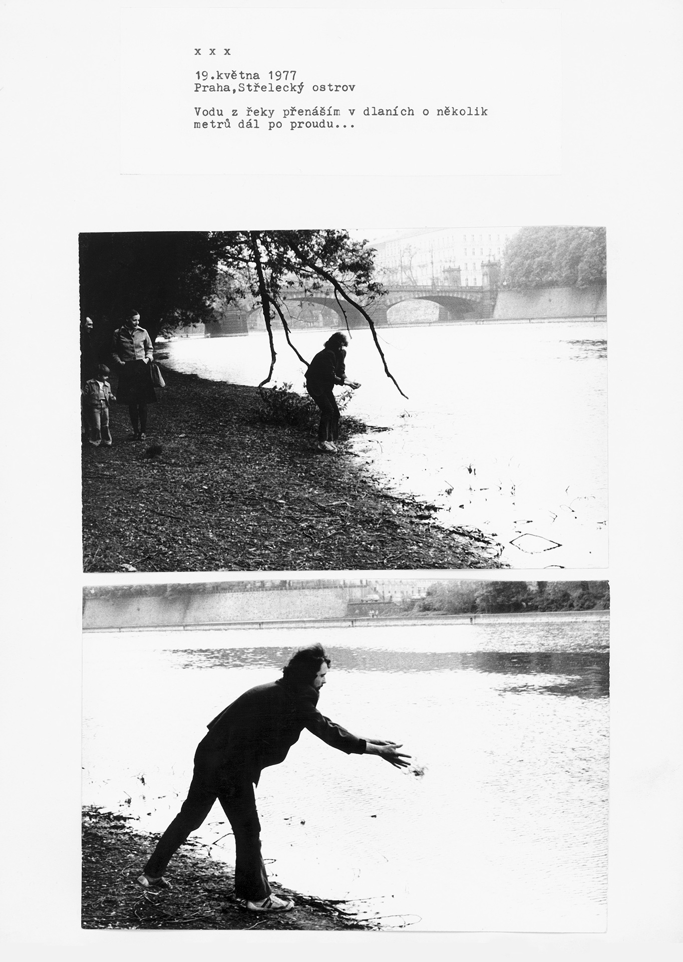 Untitled, 19. 5. 1977, Prague, Střelecký ostrov