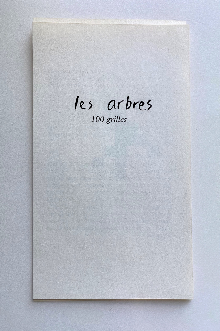 Les Arbres, 2020