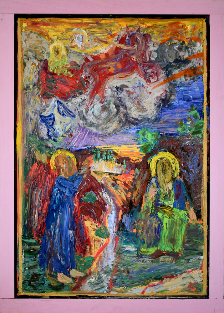 After „The fiery ascent of the prophet Elijah “, by Georgi Danchov - Zografina, 2019