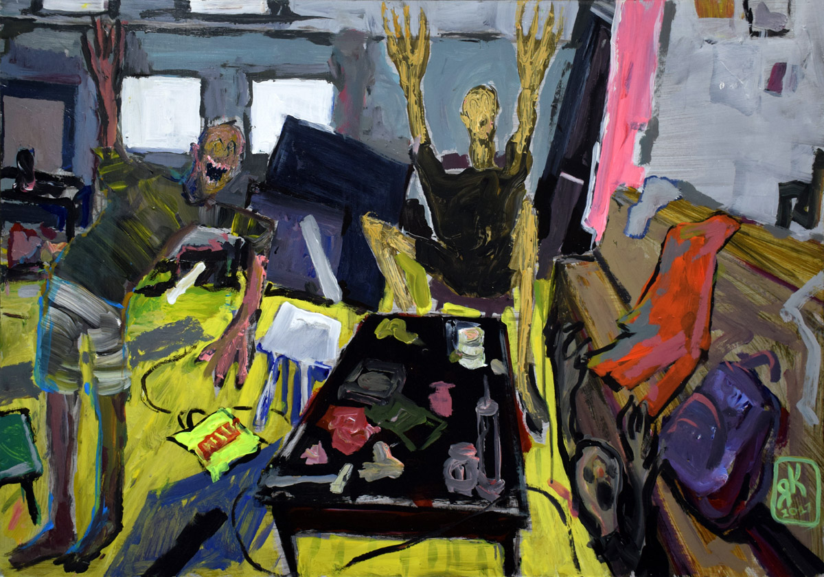 Peculiar afternoon II, 2017