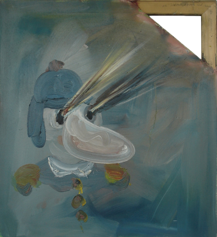 Firefighter staring at the ceiling, 2006